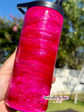 15oz Pink Ink Swirl Duo Tumbler RTS