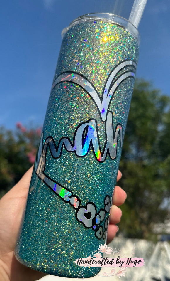 20oz Mama Tumbler RTS – Handcrafted by Hugo